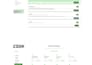 modern responsive landing page development